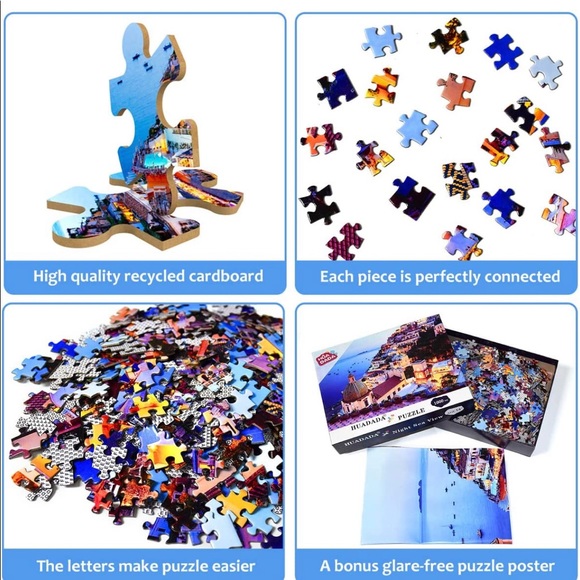 Puzzle Fantastic Positano Italy 1000 Piece Puzzle - Picture 6 of 8